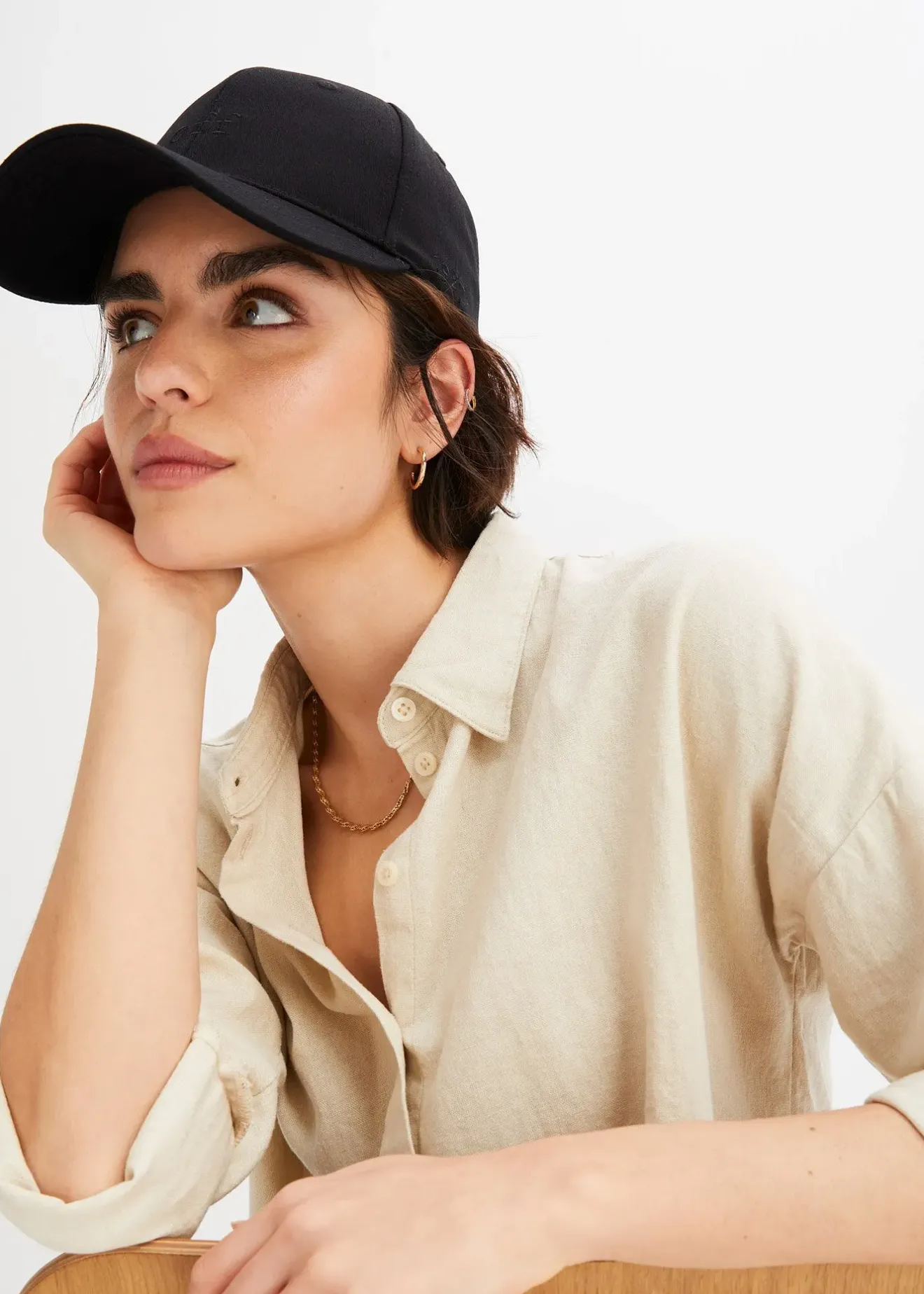 bonprix Casquette avec broderie|Femme Bonnets, Chapeaux & Co.