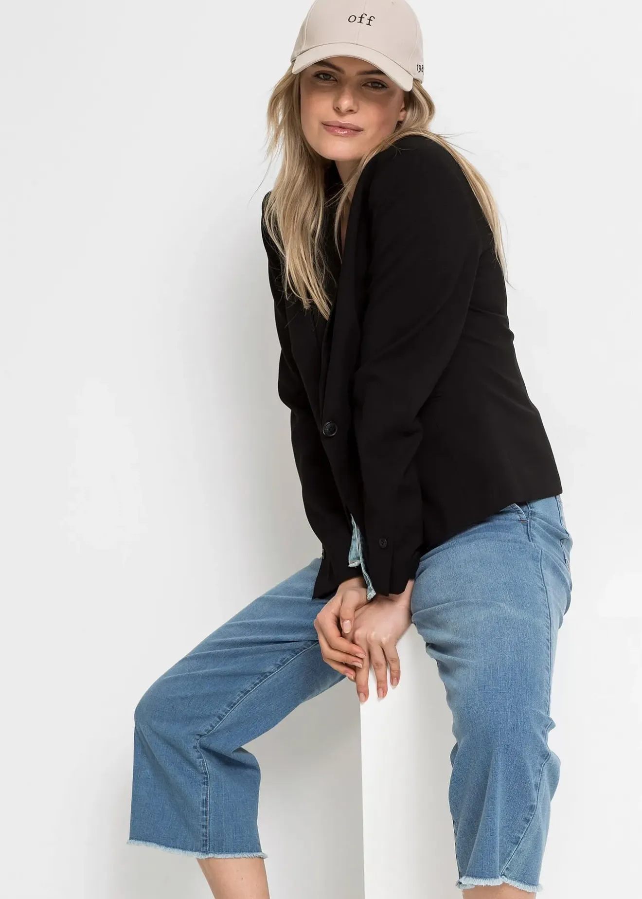 bonprix Casquette avec broderie|Femme Bonnets, Chapeaux & Co.