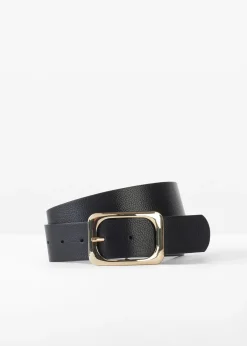 Femme bonprix Ceintures|Ceinture à boucle en métal brillant