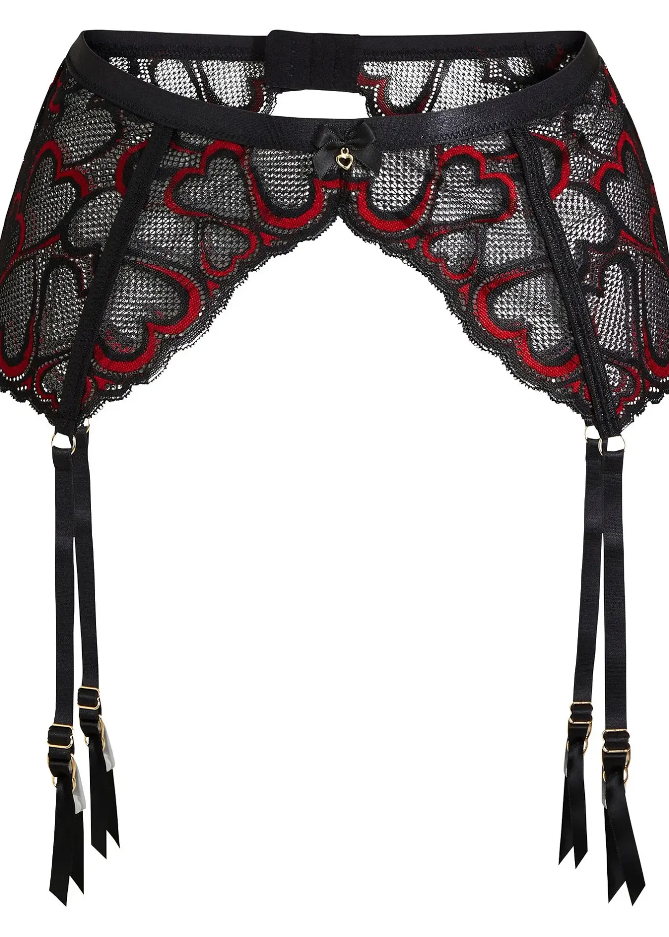 Femme bonprix Lingerie Érotique|Chaussettes & Collants|Ceinture porte-jarretelles à dentelle