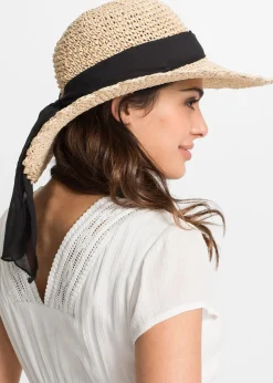 Femme bonprix Bonnets, Chapeaux & Co.|Chapeau de paille