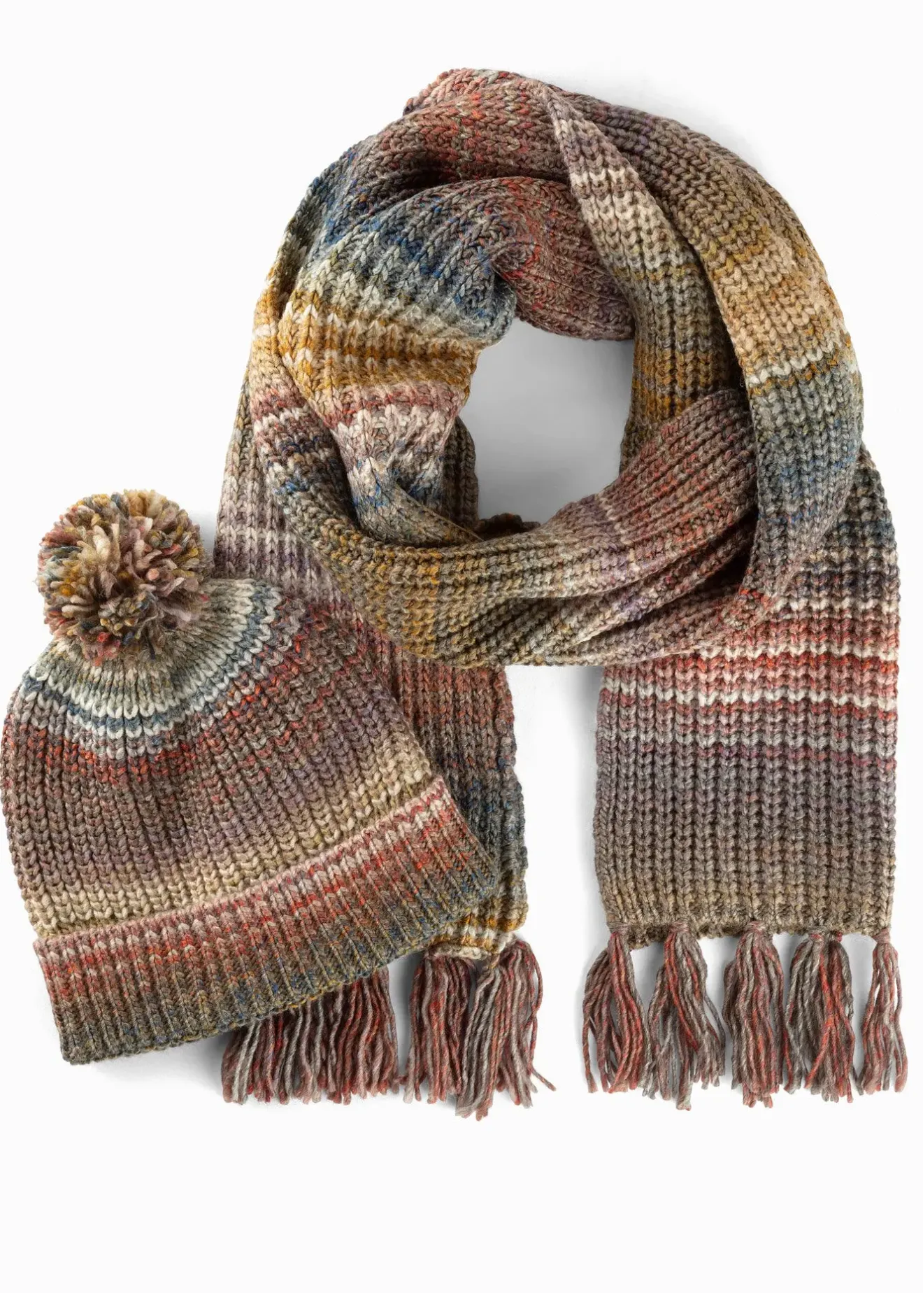 Femme bonprix Bonnets, Chapeaux & Co.|Écharpes & Foulards|Écharpe et bonnet (Ens. 2 pces.)