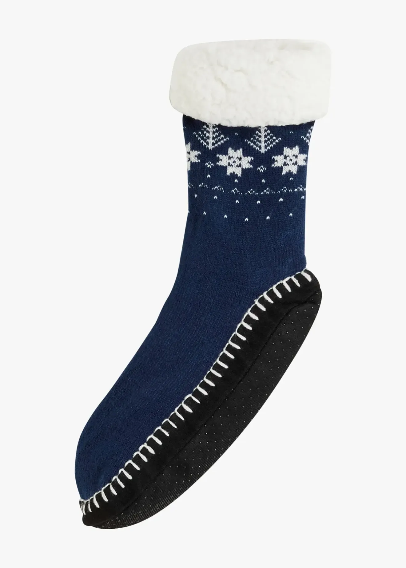 bonprix Chaussettes d’intérieur avec semelle antiglisse cousue et doublure moumoute|Femme Garçons·Collants|Garçons·Bas