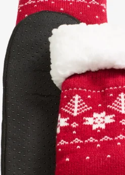 bonprix Chaussettes d’intérieur avec semelle antiglisse cousue et doublure moumoute|Femme Garçons·Collants|Garçons·Bas