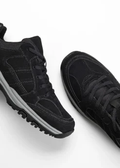 bonprix Chaussures de randonnée en cuir velours|Femme Sport & Loisirs|Chaussures De Sport & Randonnée