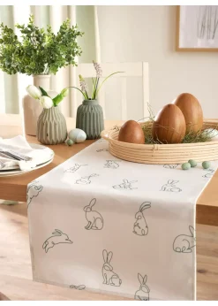 bonprix Arts De La Table|Linge De Table|Chemin de table avec imprimé lapins