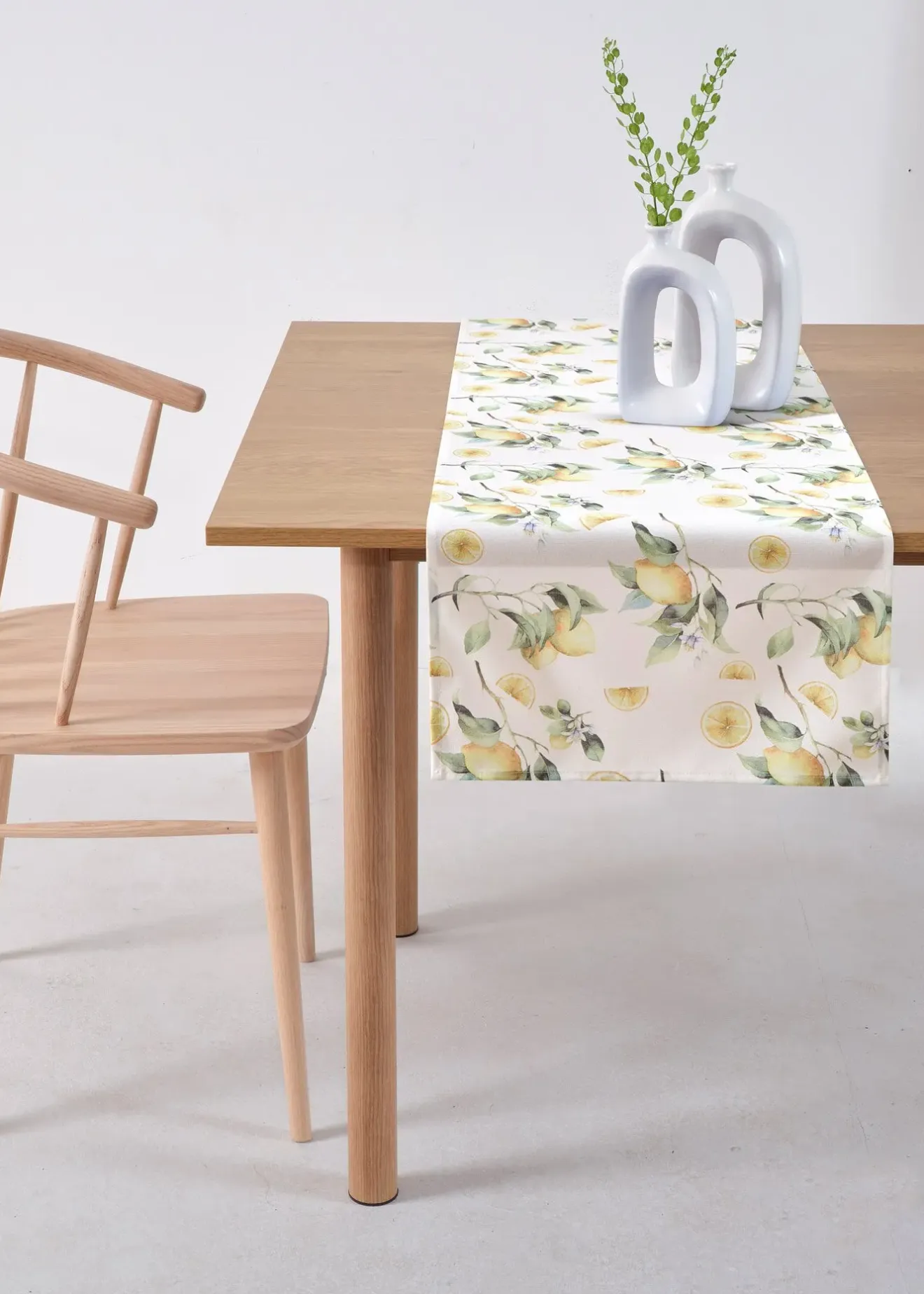 bonprix Arts De La Table|Linge De Table|Chemin de table avec imprimé citrons
