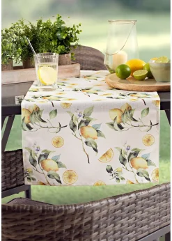 bonprix Arts De La Table|Linge De Table|Chemin de table avec imprimé citrons