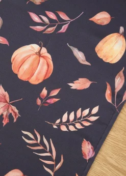 bonprix Chemin de table imperméable avec motif citrouille| Arts De La Table|Linge De Table