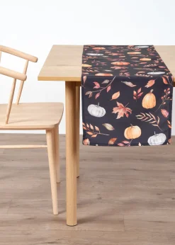 bonprix Chemin de table imperméable avec motif citrouille| Arts De La Table|Linge De Table