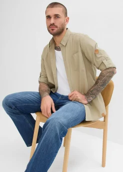 Homme bonprix Chemises|Chemise 100% coton