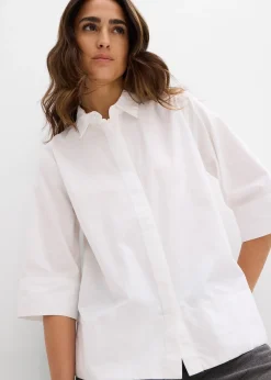 Femme bonprix Chemisiers|Chemise 100% coton