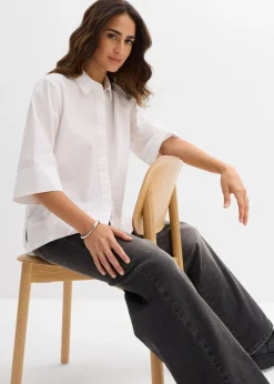 Femme bonprix Chemisiers|Chemise 100% coton