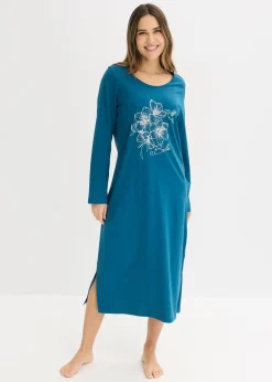 Femme bonprix Lingerie Nuit|Chemise de nuit 100% coton