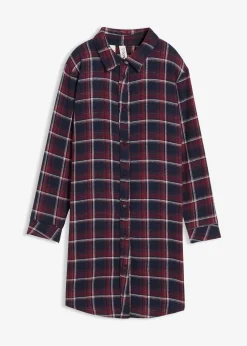 bonprix Chemise de nuit boutonnée en flanelle douce|Enfant Vêtements Enfant