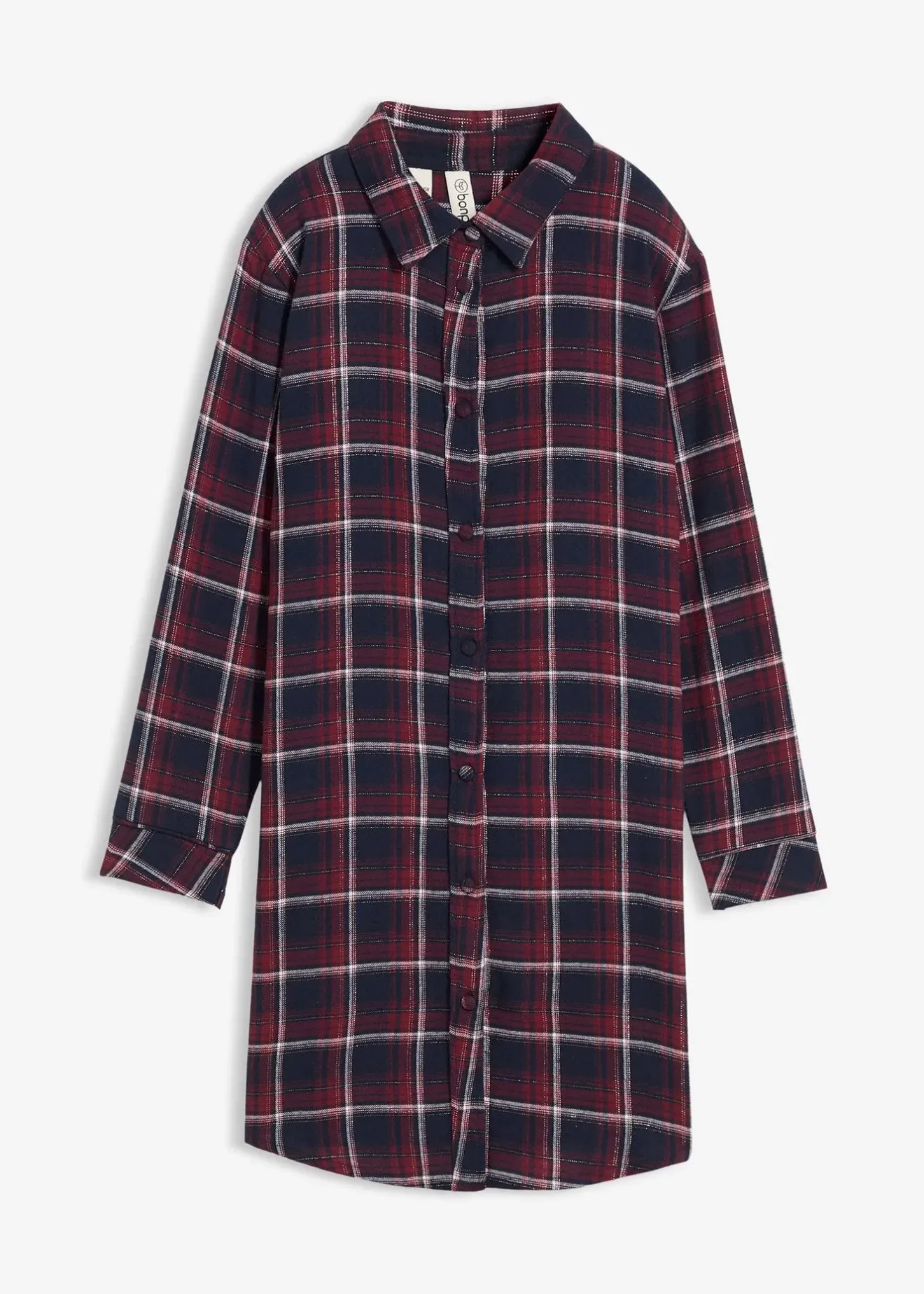bonprix Chemise de nuit boutonnée en flanelle douce|Enfant Vêtements Enfant