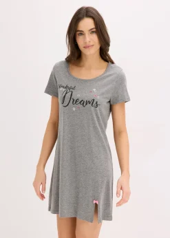 bonprix Chemise de nuit courte|Femme Lingerie Nuit