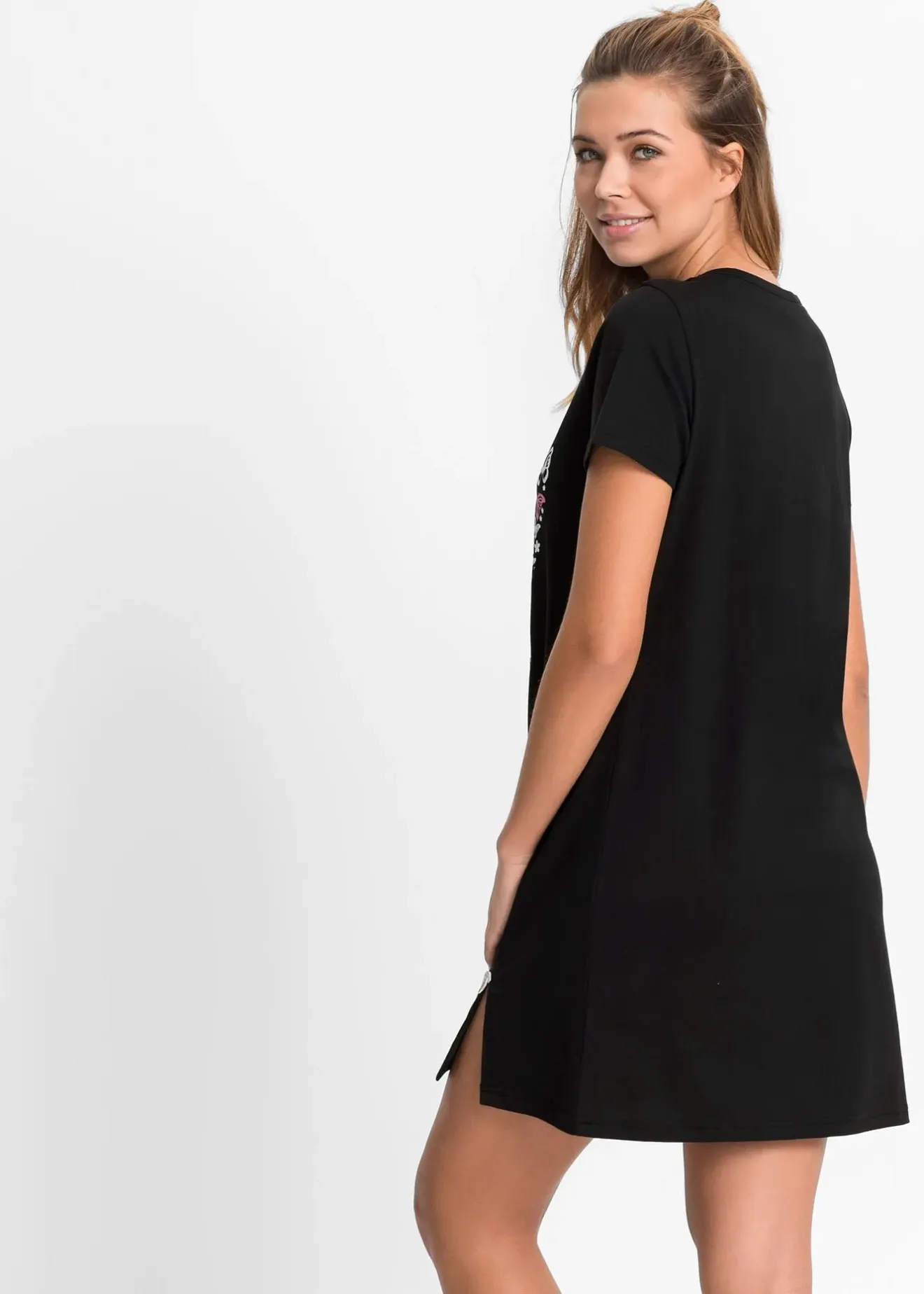 Femme bonprix Lingerie Nuit|Chemise de nuit courte