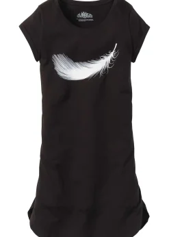 bonprix Chemise de nuit courte 100% coton|Femme Lingerie Nuit