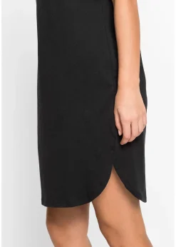 bonprix Chemise de nuit courte 100% coton|Femme Lingerie Nuit