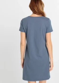 Femme bonprix Lingerie Nuit|Chemise de nuit courte 100% coton