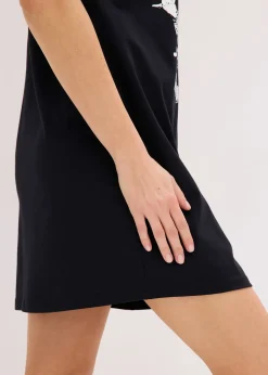 Femme bonprix Lingerie Nuit|Chemise de nuit courte 100% coton