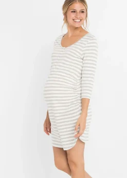 bonprix Chemise de nuit d’allaitement coton|Femme Maternité|Lingerie Nuit