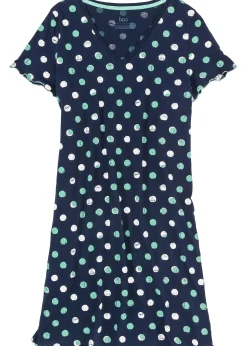 Femme bonprix Lingerie Nuit|Chemise de nuit en coton