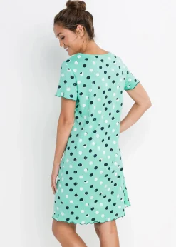 bonprix Chemise de nuit en coton|Femme Lingerie Nuit