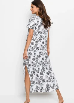 Femme bonprix Lingerie Nuit|Chemise de nuit longue en coton