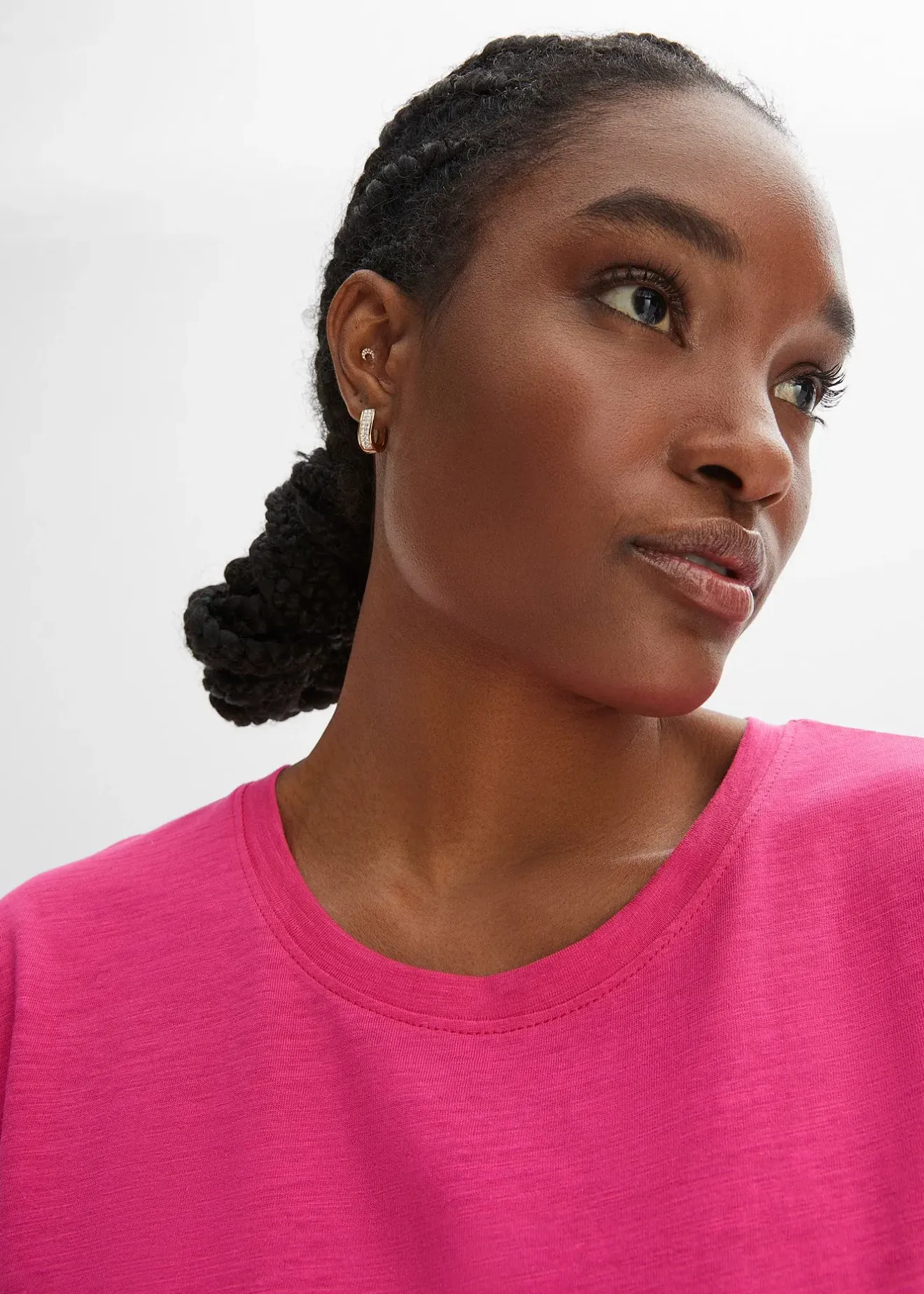 Femme bonprix Basiques|Lingerie Nuit|Chemise de nuit oversize en fil flammé