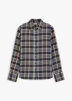 bonprix Chemise en flanelle 100% coton|Femme Chemisiers