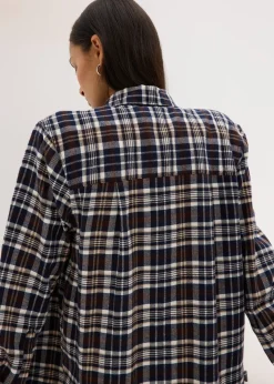 bonprix Chemise en flanelle 100% coton|Femme Chemisiers