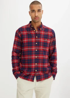 bonprix Chemise en flanelle avec doublure polaire|Homme Vêtements De Plein Air|Chemises
