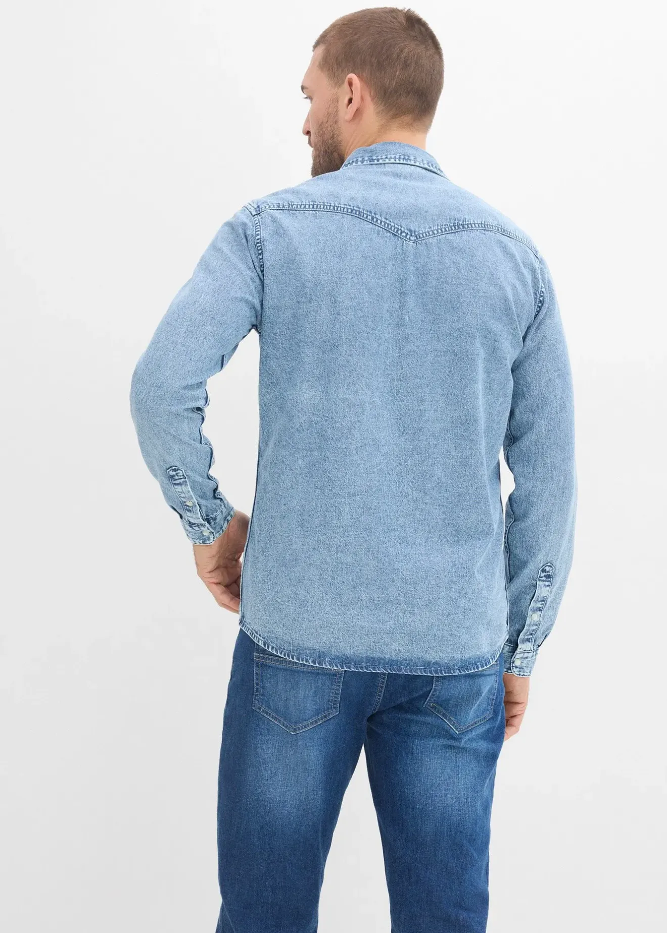 bonprix Chemise en jean 100% coton|Homme Chemises