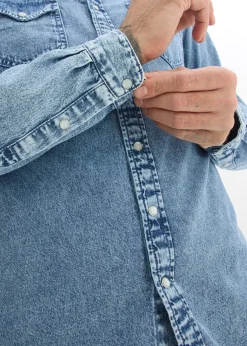 bonprix Chemise en jean 100% coton|Homme Chemises