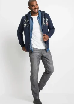 bonprix Chemise en jean 100% coton, slim|Homme Chemises