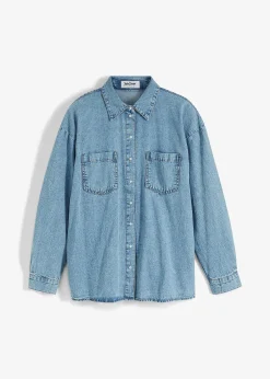 bonprix Chemise en jean oversize|Femme Chemisiers