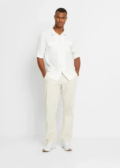 Homme bonprix Chemises|Chemise en lin majoritaire