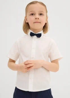 Enfant bonprix Garçons 2-8 Ans·Costumes & Chemises|Chemise et nœud papillon 100% coton (ens. 2 pces)