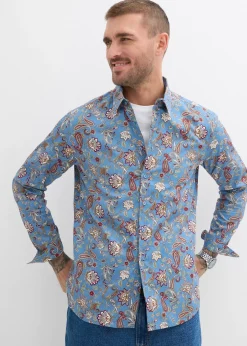 Homme bonprix Chemises|Chemise habillée 100% coton, slim