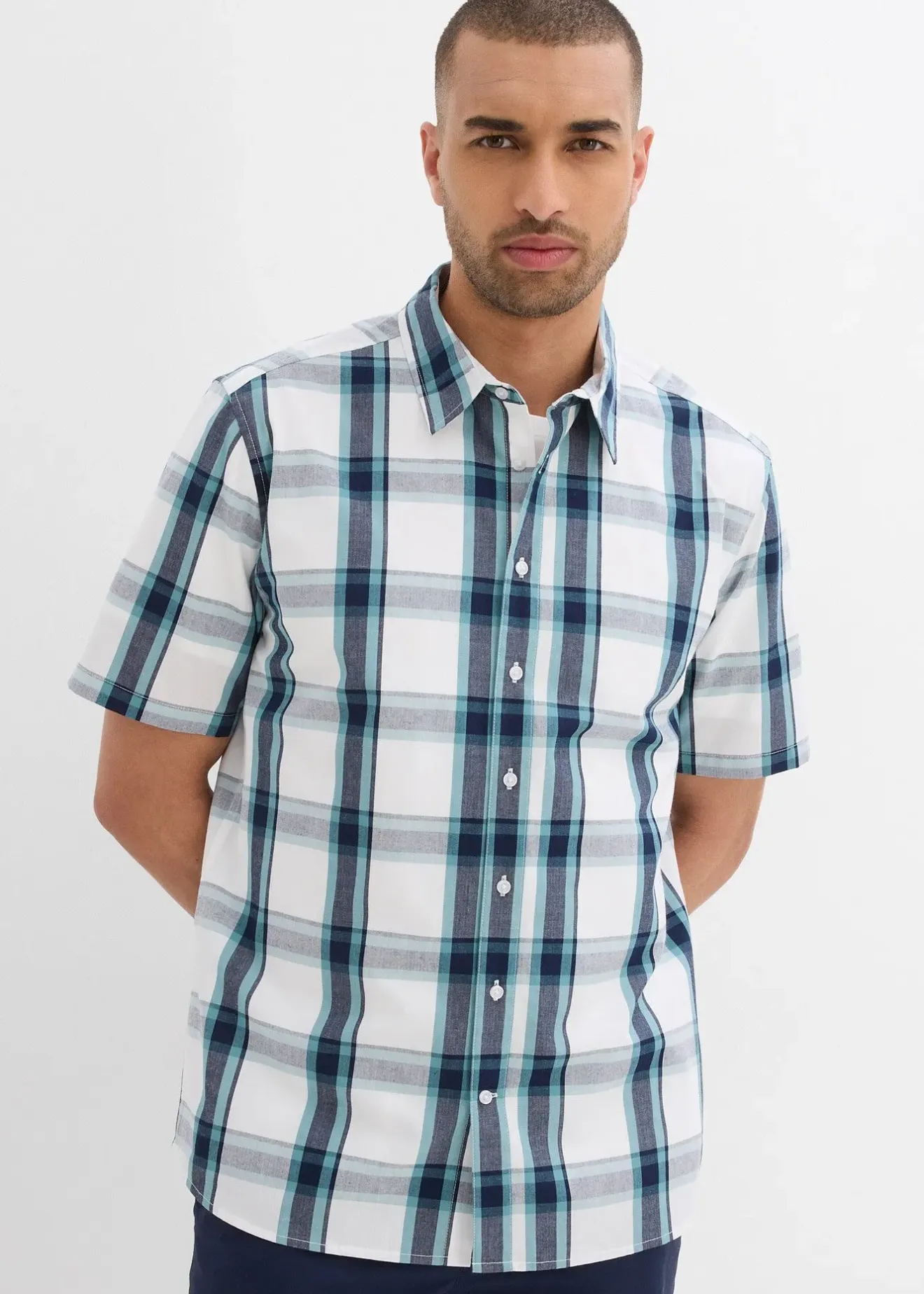 bonprix Chemise manches courtes 100% coton|Homme Chemises