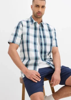 bonprix Chemise manches courtes 100% coton|Homme Chemises
