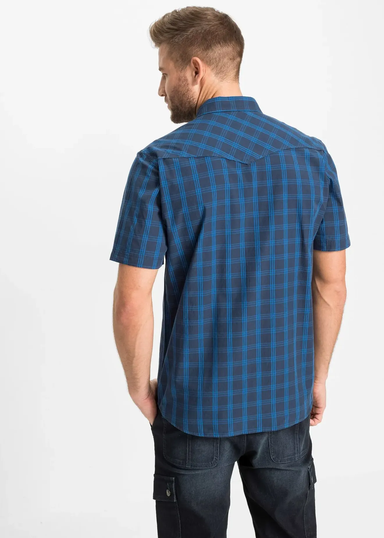 bonprix Chemise manches courtes 100% coton|Homme Chemises