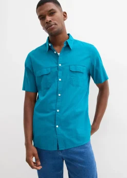 bonprix Chemise manches courtes 100% coton|Homme Chemises