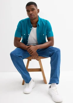 bonprix Chemise manches courtes 100% coton|Homme Chemises