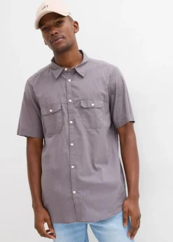 bonprix Chemise manches courtes 100% coton|Homme Chemises