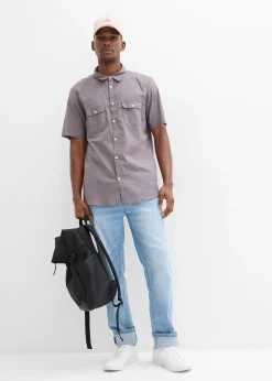 bonprix Chemise manches courtes 100% coton|Homme Chemises