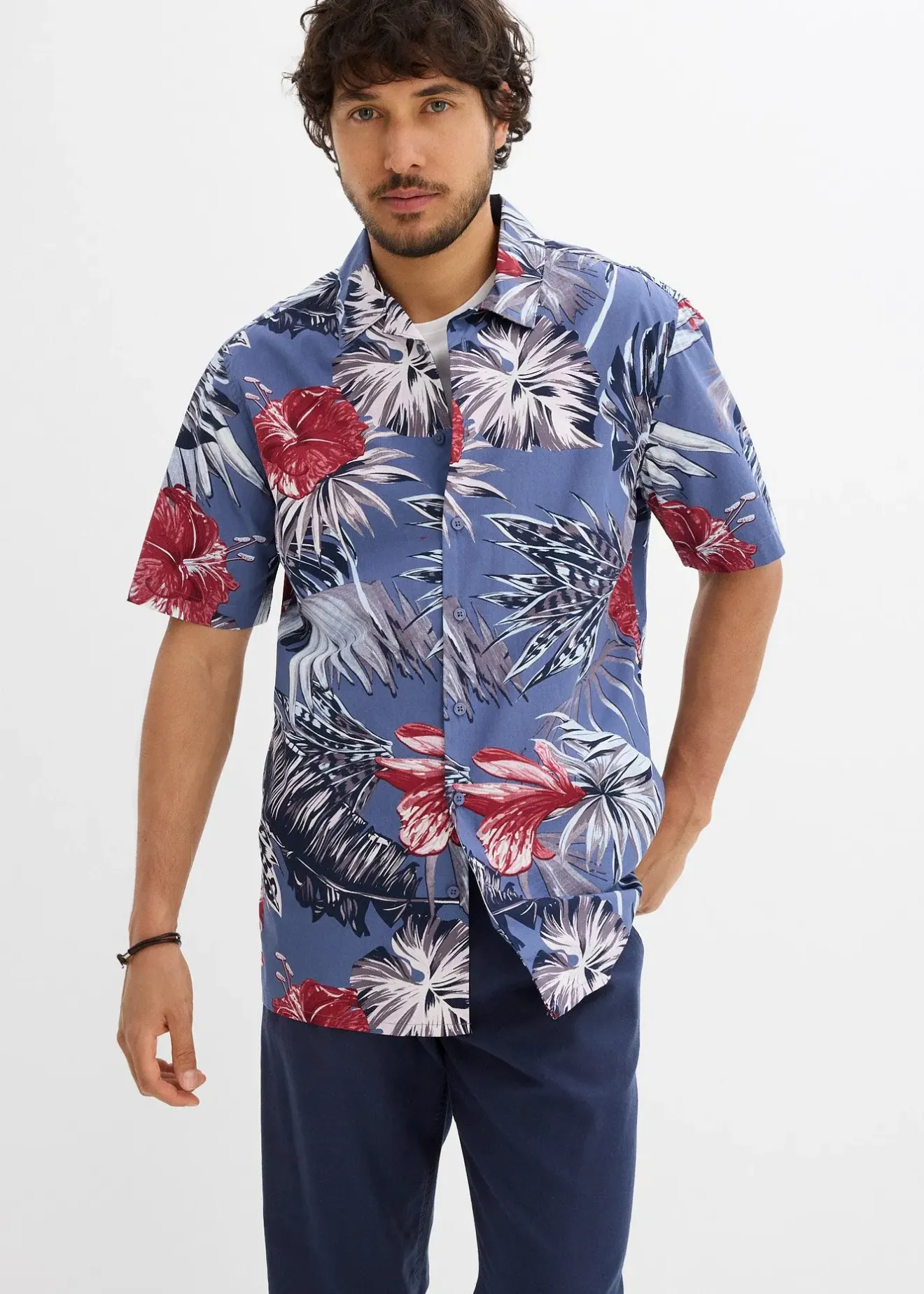 bonprix Chemise manches courtes 100% coton|Homme Chemises