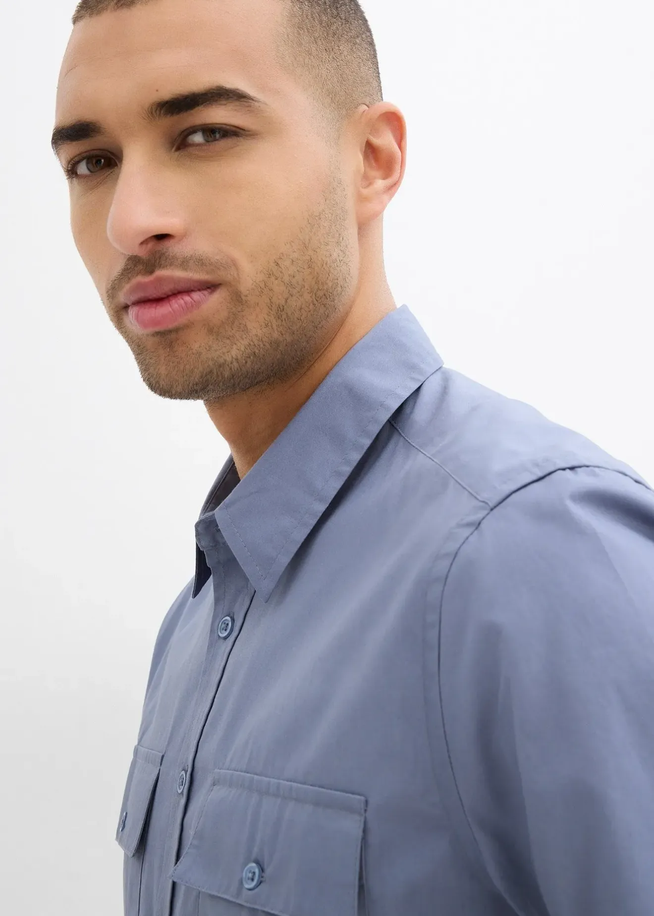 bonprix Chemise manches courtes 100 % coton|Homme Chemises
